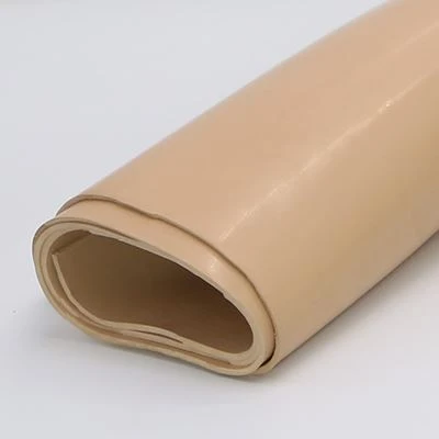Tan Pure Gum Rubber Sheet