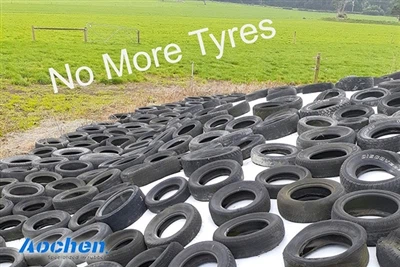 Silage Season Made Easy: Aochen Silage Mat Vervangt oude banden - bespaar arb...